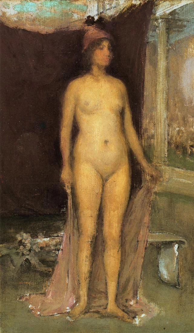 Ames McNeill Whistler - 119, Viola e Oro, Frine la Superba!, Costruttrice di Templi, Freer Gallery of Art, Washington, DC